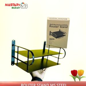 Wall Mounted Installable Router Stand