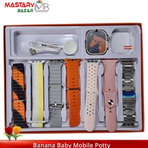 Ultra 7 in 1 Strap Smart Watch For Young