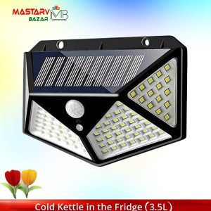 𝟏𝟎𝟎 LED Solar Sensor Motion Light – ঘরের বাইরে এবং ভিতরে থাকবে নিরাপদ আলো!
